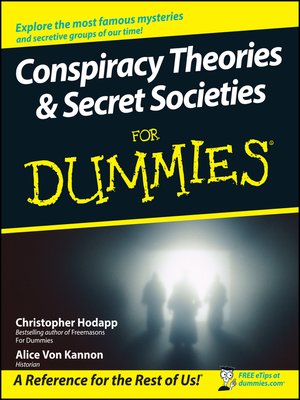 cover image of Conspiracy Theories & Secret Societies For Dummies&#174;
